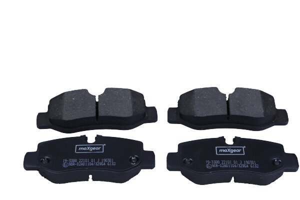 Brake Pad Set, disc brake - 19-3388 MAXGEAR