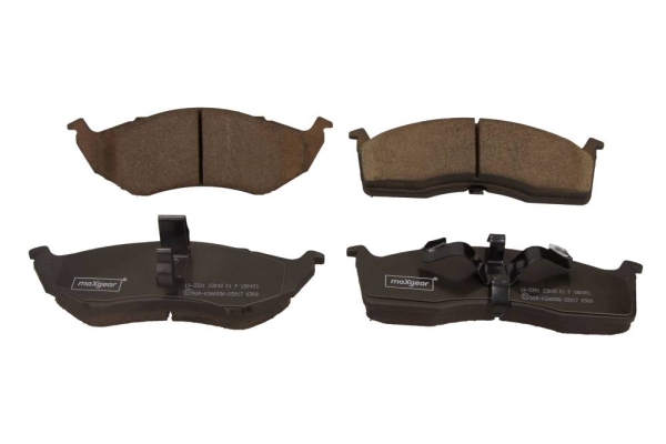 Brake Pad Set, disc brake - 19-3391 MAXGEAR