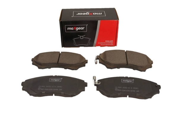Комплект тормозных колодок, дисковый тормоз - 19-3400 MAXGEAR