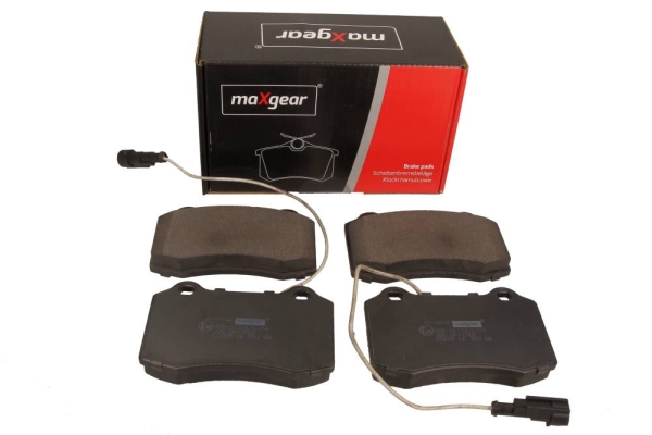 Комплект тормозных колодок, дисковый тормоз - 19-3404 MAXGEAR
