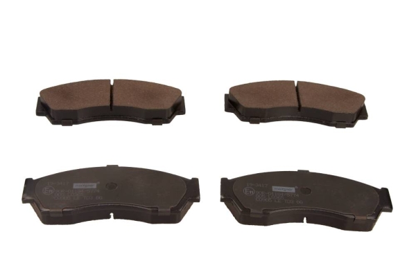 Brake Pad Set, disc brake - 19-3417 MAXGEAR