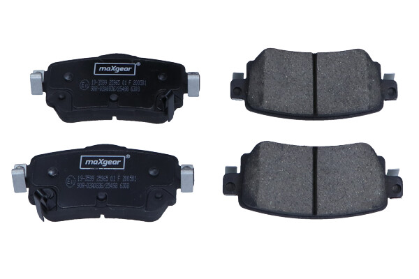 Kit pastiglie freno, Freno a disco - 19-3599 MAXGEAR