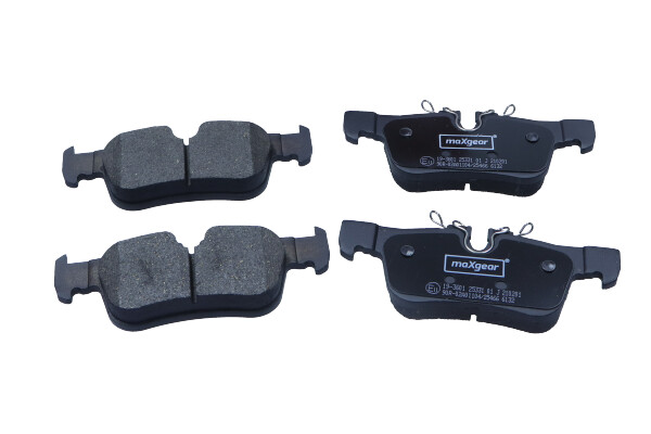 Комплект тормозных колодок, дисковый тормоз - 19-3601 MAXGEAR