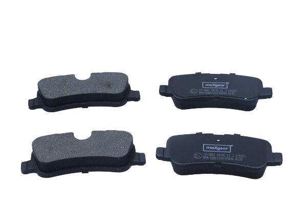 Brake Pad Set, disc brake - 19-3602 MAXGEAR