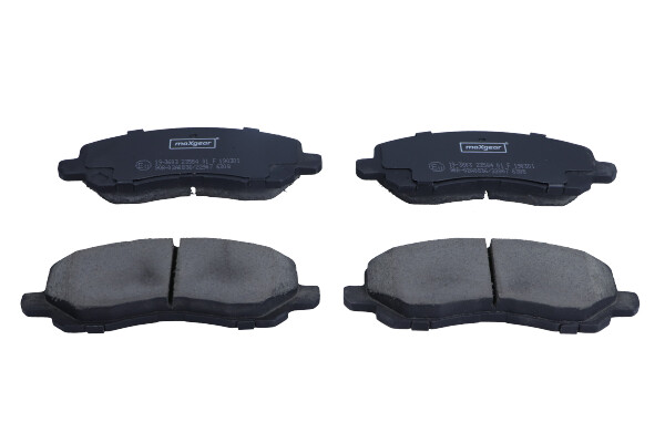 Brake Pad Set, disc brake - 19-3603 MAXGEAR