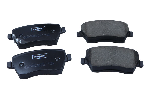 Kit pastiglie freno, Freno a disco - 19-3605 MAXGEAR