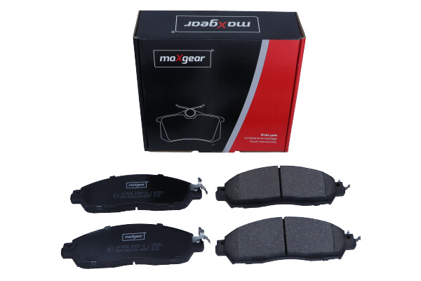 Комплект тормозных колодок, дисковый тормоз - 19-3652 MAXGEAR