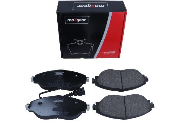 Комплект тормозных колодок, дисковый тормоз - 19-3654 MAXGEAR