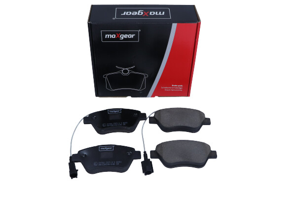 Комплект тормозных колодок, дисковый тормоз - 19-3661 MAXGEAR