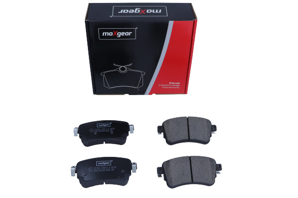 Комплект тормозных колодок, дисковый тормоз - 19-3663 MAXGEAR