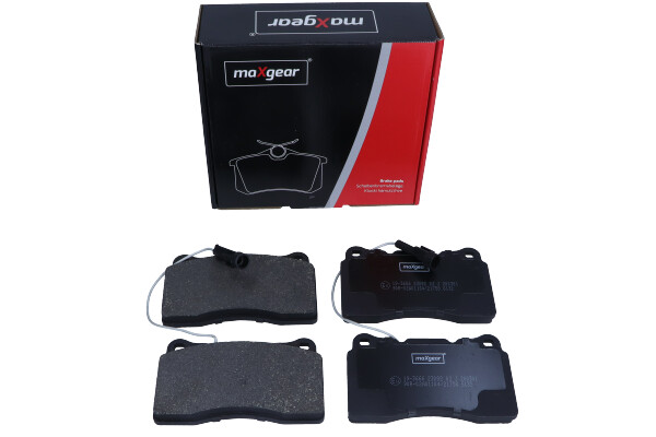 Комплект тормозных колодок, дисковый тормоз - 19-3666 MAXGEAR