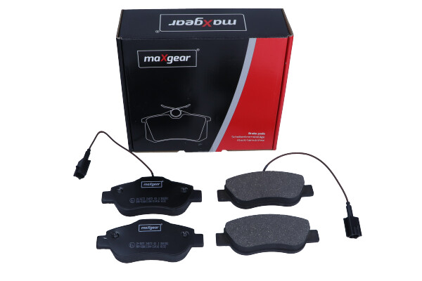 Комплект тормозных колодок, дисковый тормоз - 19-3673 MAXGEAR