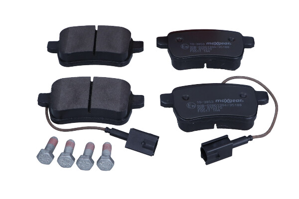 Kit pastiglie freno, Freno a disco - 19-3853 MAXGEAR