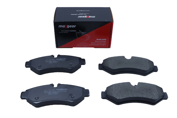 Комплект тормозных колодок, дисковый тормоз - 19-3861 MAXGEAR