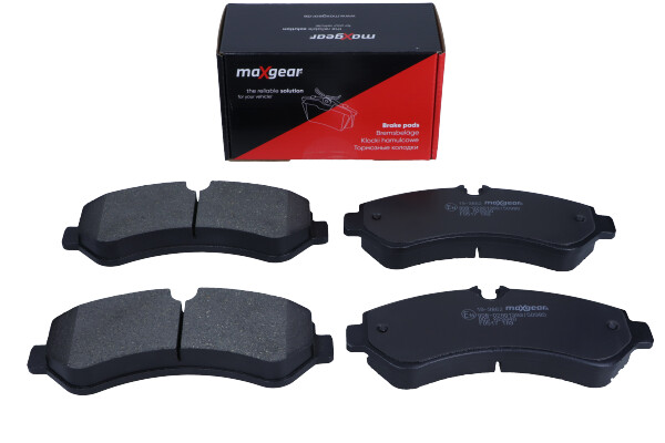 Комплект тормозных колодок, дисковый тормоз - 19-3862 MAXGEAR