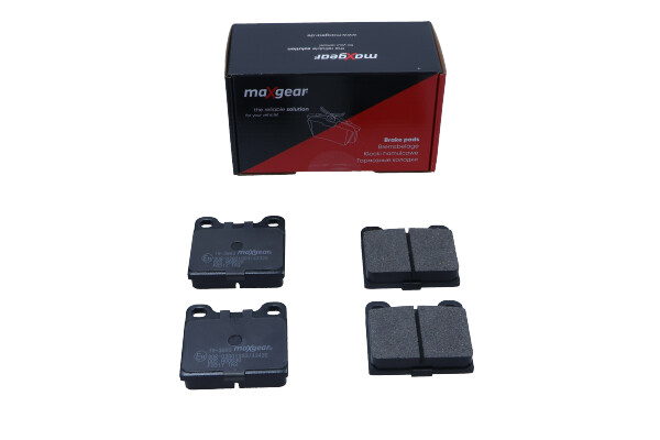 Комплект тормозных колодок, дисковый тормоз - 19-3863 MAXGEAR
