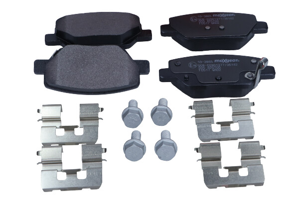 Brake Pad Set, disc brake - 19-3865 MAXGEAR