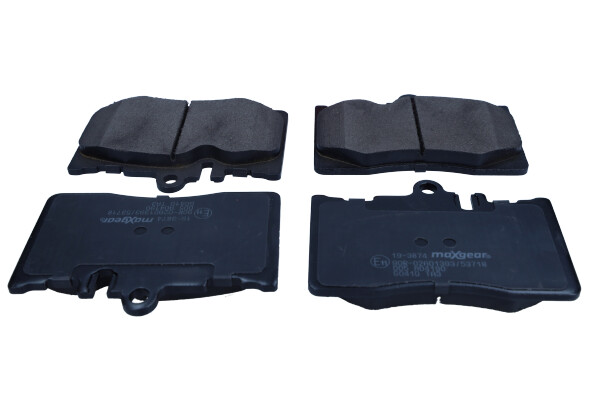 Комплект тормозных колодок, дисковый тормоз - 19-3874 MAXGEAR