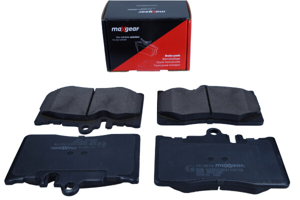 Комплект тормозных колодок, дисковый тормоз - 19-3874 MAXGEAR