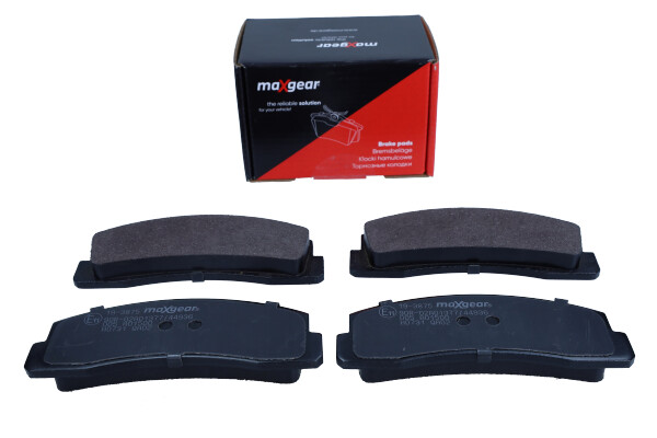 Комплект тормозных колодок, дисковый тормоз - 19-3875 MAXGEAR