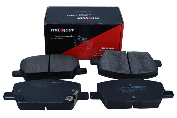 Комплект тормозных колодок, дисковый тормоз - 19-3879 MAXGEAR