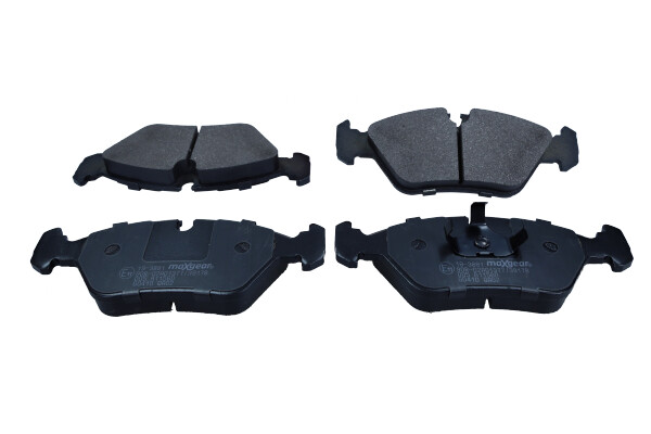 Brake Pad Set, disc brake - 19-3881 MAXGEAR