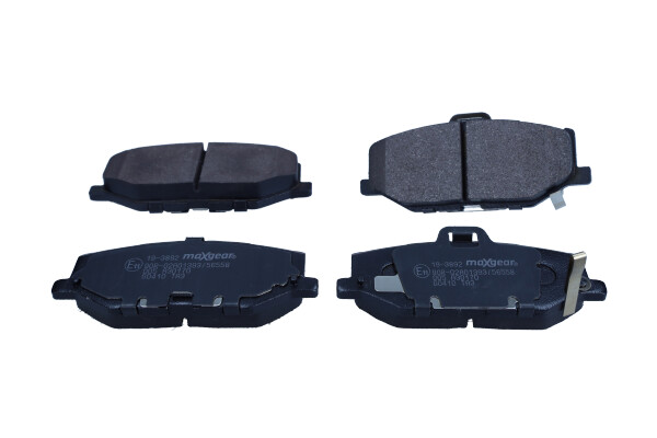 Kit pastiglie freno, Freno a disco - 19-3892 MAXGEAR