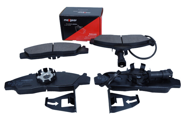 Комплект тормозных колодок, дисковый тормоз - 19-3897 MAXGEAR