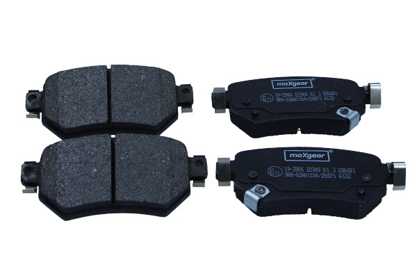 Kit pastiglie freno, Freno a disco - 19-3906 MAXGEAR
