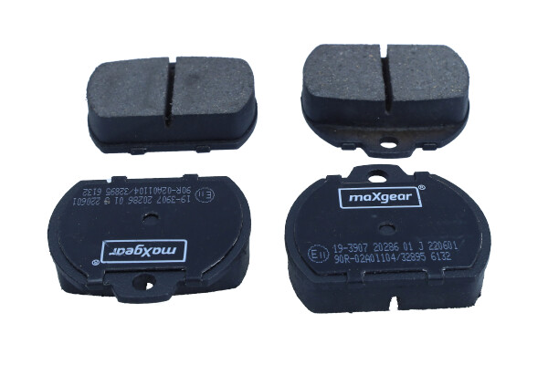 Brake Pad Set, disc brake - 19-3907 MAXGEAR