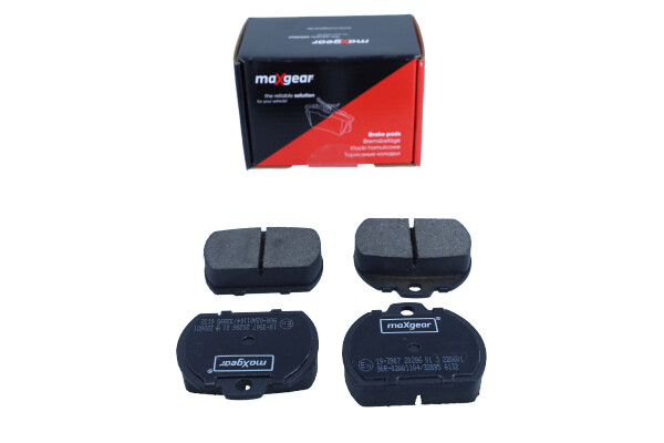 Комплект тормозных колодок, дисковый тормоз - 19-3907 MAXGEAR