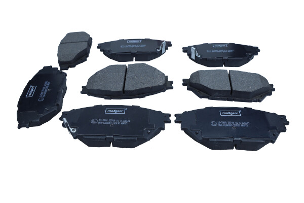 Brake Pad Set, disc brake - 19-3908 MAXGEAR