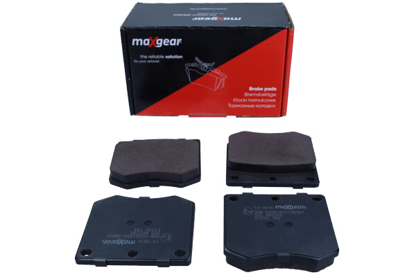 Комплект тормозных колодок, дисковый тормоз - 19-3916 MAXGEAR