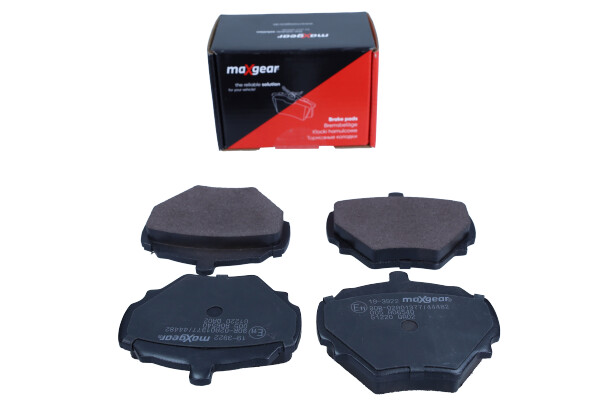 Комплект тормозных колодок, дисковый тормоз - 19-3922 MAXGEAR