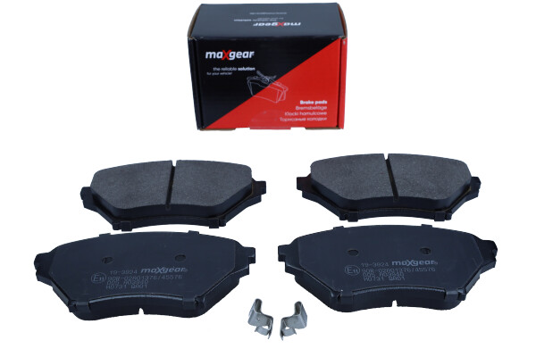 Комплект тормозных колодок, дисковый тормоз - 19-3924 MAXGEAR