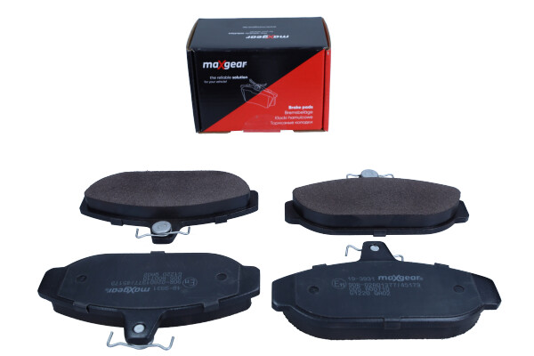 Комплект тормозных колодок, дисковый тормоз - 19-3931 MAXGEAR