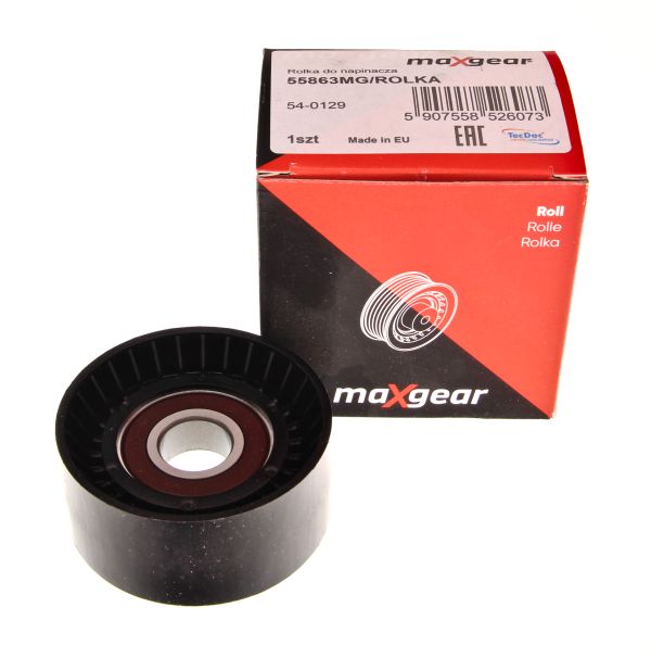 Натяжной ролик, поликлиновой ремень - 54-0129 MAXGEAR