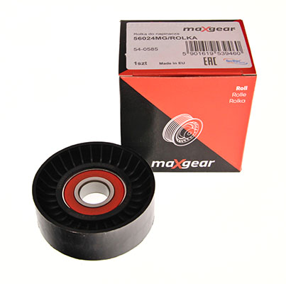 Tensioner Pulley, V-ribbed belt - 54-0585 MAXGEAR