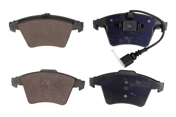 Brake Pad Set, disc brake - 19-1897 MAXGEAR