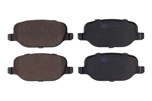 Brake Pad Set, disc brake - 19-2063 MAXGEAR