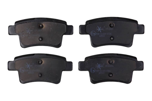 Комплект тормозных колодок, дисковый тормоз - 19-2089 MAXGEAR