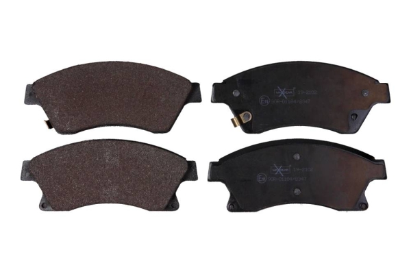 Brake Pad Set, disc brake - 19-2102 MAXGEAR