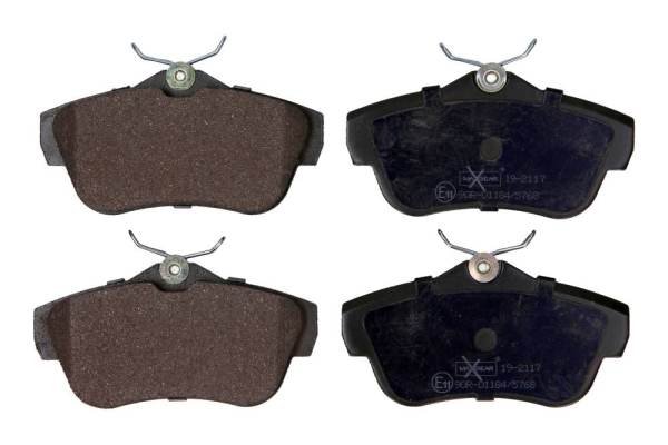 Brake Pad Set, disc brake - 19-2117 MAXGEAR
