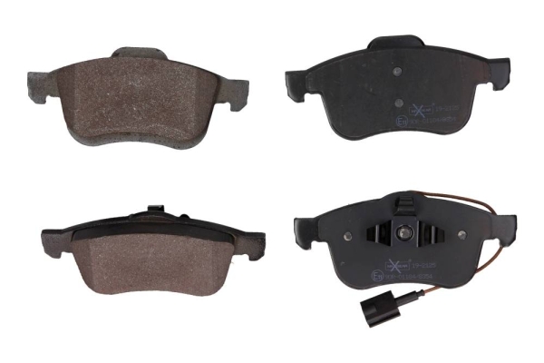 Комплект тормозных колодок, дисковый тормоз - 19-2125 MAXGEAR