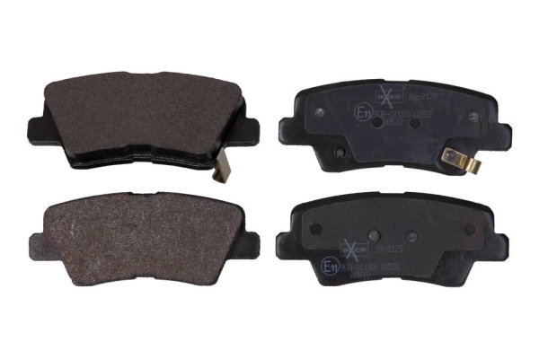 Комплект тормозных колодок, дисковый тормоз - 19-2129 MAXGEAR