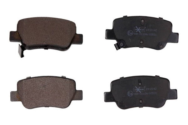 Комплект тормозных колодок, дисковый тормоз - 19-2142 MAXGEAR