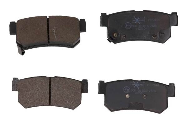 Brake Pad Set, disc brake - 19-2144 MAXGEAR