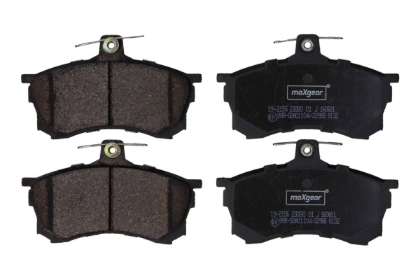 Brake Pad Set, disc brake - 19-2156 MAXGEAR