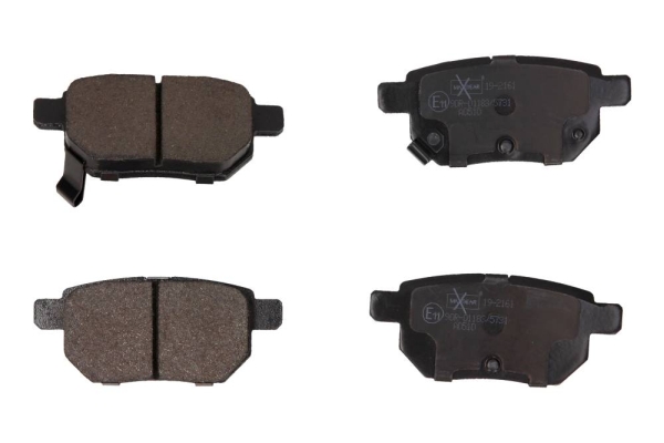 Комплект тормозных колодок, дисковый тормоз - 19-2161 MAXGEAR