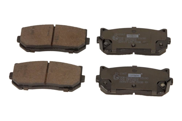 Brake Pad Set, disc brake - 19-2167 MAXGEAR